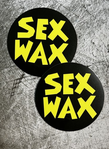 Sex wax sticker set - wax, 4”
