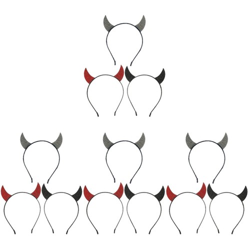 Devil horn hairbands - devil,