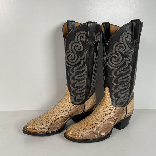 Vintage tony lama python - vintage,