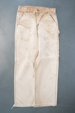 True Vintage Carhartt Carpenter Trousers – Tan, w30,L30 Regular (1990s)