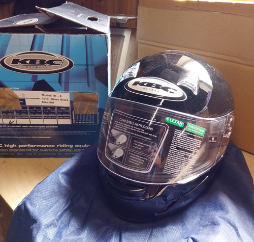 Kbc black crash - kbc, helmet
