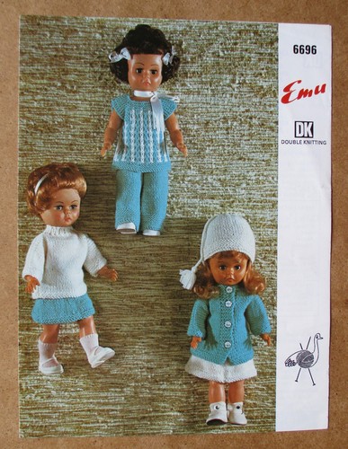Vintage emu knitting - vintage, dk