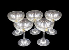 Vintage BABYCHAM Set Of 5 Glasses 1970’s In VGC