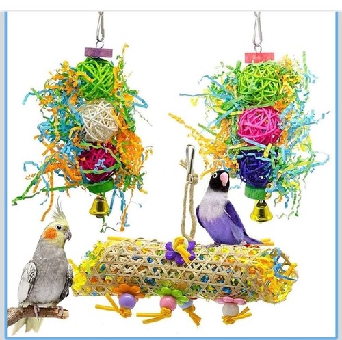 3pcs bird parrot shredding - bird,