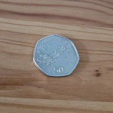 2013 Gibraltar Christmas 50P