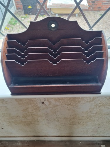 Antique letter rack - letter, and