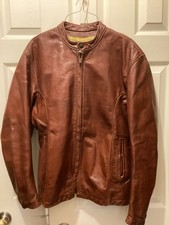 Vintage BATES Leather MOTO Jacket