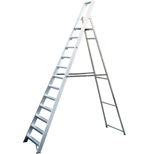 Aluminium platform step - 2.6m,