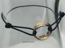 Cartier Trinity Ring & Bracelet 18ct Rose, Yellow and White Gold 100% Authentic