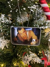 Die Hard Metal Christmas Tree Decoration Ornament Bruce Willis Bauble