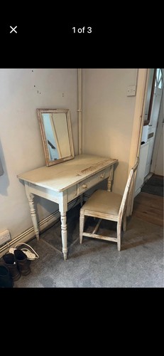 Antique dressing table set - antique,