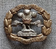 WW I BRITISH ARMY CAP BADGE -