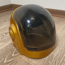 Daft Punk Guy-Manuel Helmet Cosplay Mask Resin Wearable Props Gold for Halloween