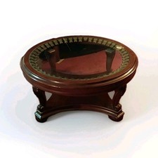 Traditional Oval Glass Top