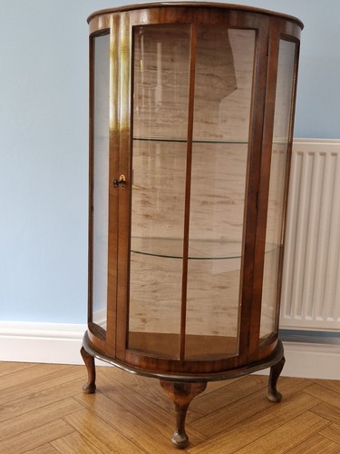 Glass bow fronted - glass, display