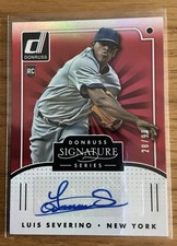 Luis Severino R.C Signed, 28/99