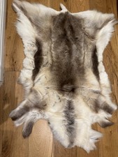 Reindeer Hide Rug Genuine