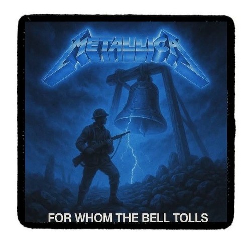 Metallica sew patch - sew, &