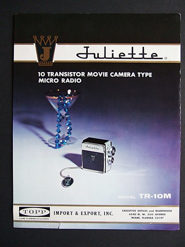 1960 topp juliette - juliette, tr-10m