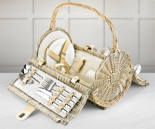 Person wicker picnic basket - wicker,