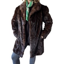 Vintage real mink fur coat
