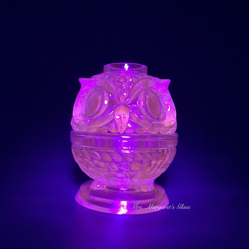 Wilkerson glass owl - glass, fairy