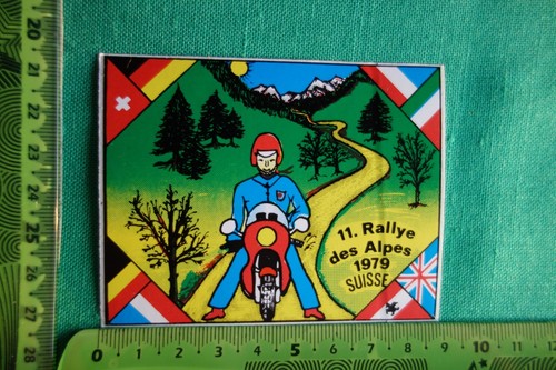 Vintage motorcycle sticker - vintage,