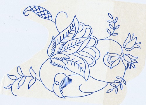 Vintage embroidery crewel - vintage,