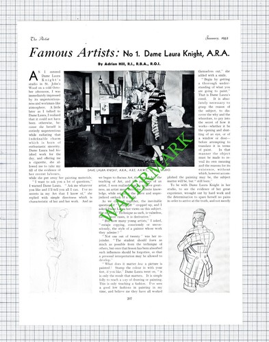 Dame laura knight - laura,
