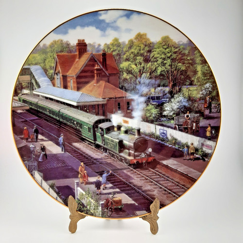 Steam train plate the - the, bluebell