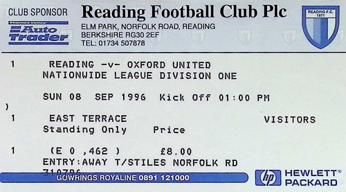 Reading oxford united - reading,