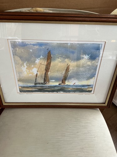 Framed watercolour print - watercolour,