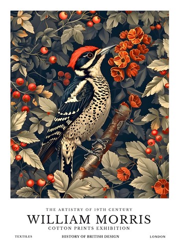 William morris size birds - morris,