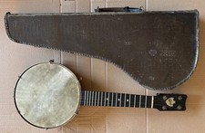 Alvin Keech Banjolele Early Model GX1432 Signed With Duretta Case