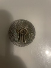 Vintage Pewter Button –