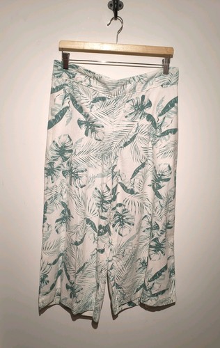 George cropped wide leg - cropped,