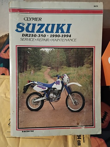 Clymer suzuki dr250 dr350 - clymer,