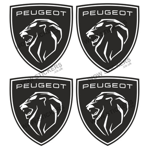 Peugeot stickers decal - stickers, x4
