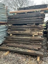 Reclaimed ~ 2.4/2.5m Timber Railway Sleepers