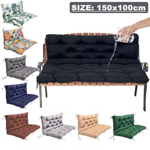 Large outdoor seat pads bench - outdoor,