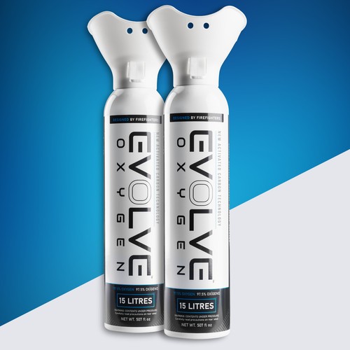 Evolve oxygen can - -, litres
