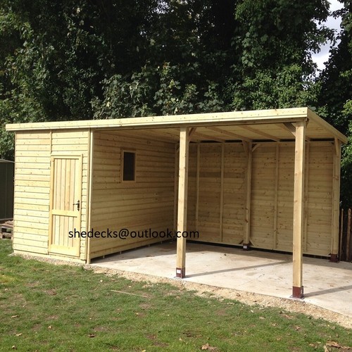 Shed pent hot - shed,