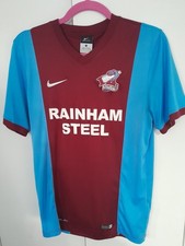 Scunthorpe United 2013/14 Rainham Steel Home Shirt Mens Madden 2