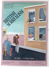 BRITISH SURREALISM  Conroy Maddox 2020 GROUP ART EXHIBITION POSTER