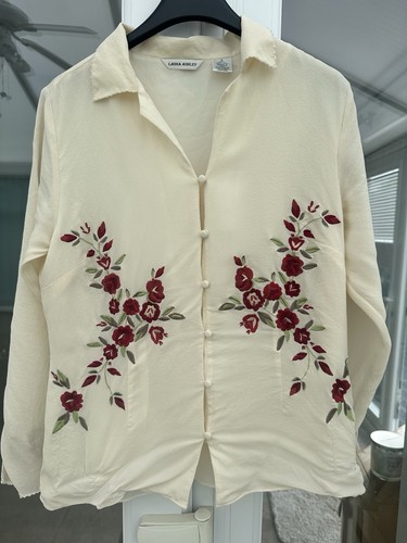 Vintage blouse 100 silk - blouse,
