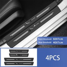 4PCS Car Accessories Door Sill Protector Scuff Guard Cover Trim For Jaguar 2023