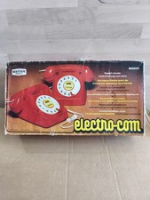METTOY VINTAGE TOY PHONE SET ELECTRO-COM M200 TELEPHONE CIRCUIT 1970s TELECOM