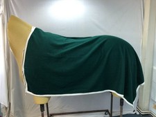 Used 6'3 Unbranded Show Ring Horse Wool Tack Sheet #B402