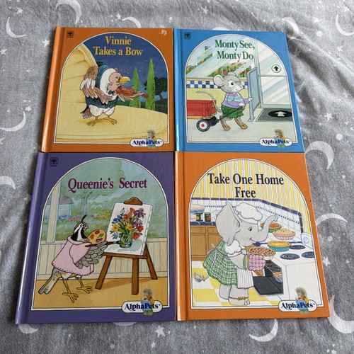 Vintage grolier alphapets book - alphapets,