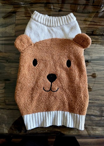 Cute teddy bear dog jumper - bear,